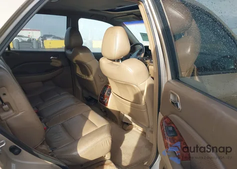 2002 Acura Mdx из США, поврежденный, VIN 2HNYD18652H524887